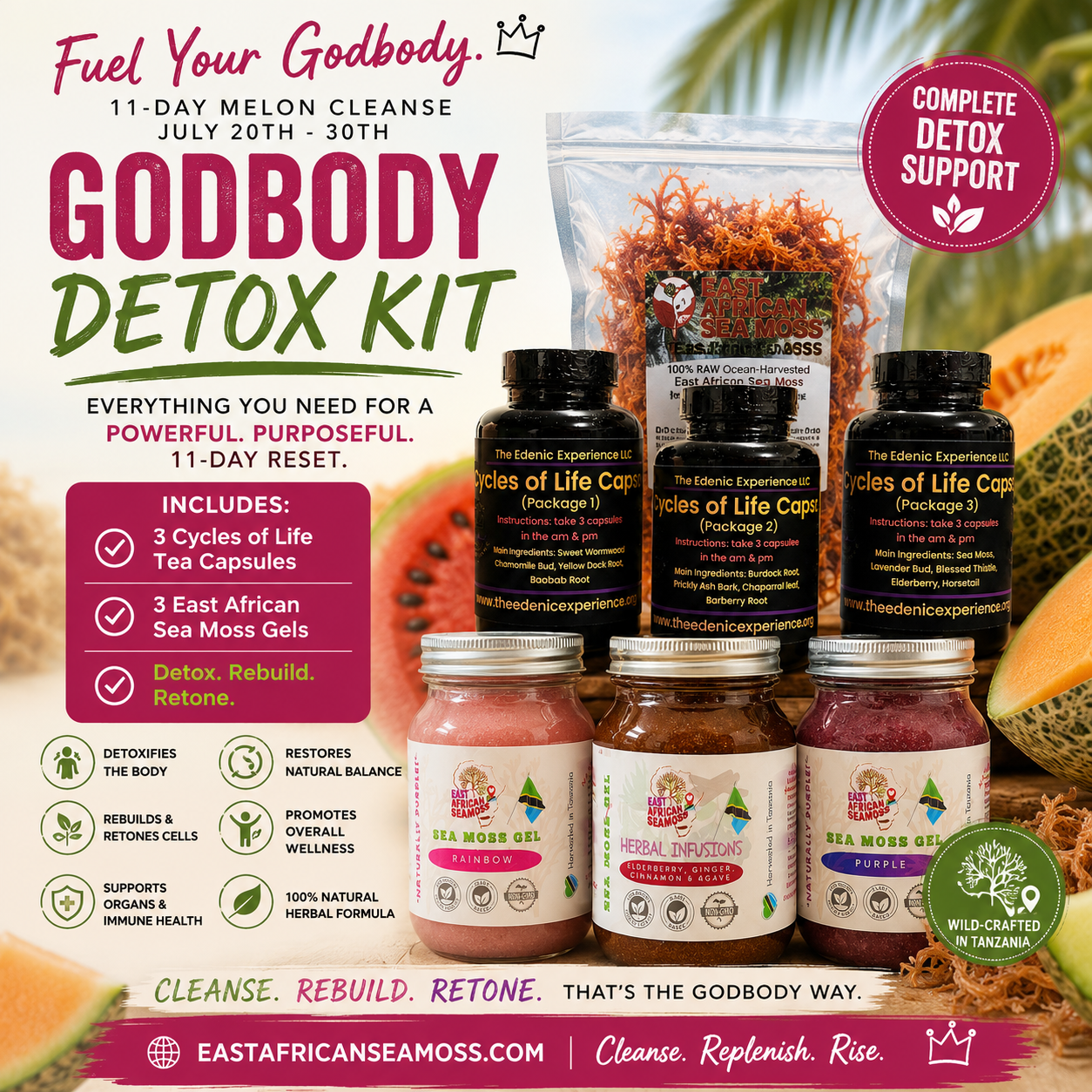 Godbody Detox Kit (Basic)