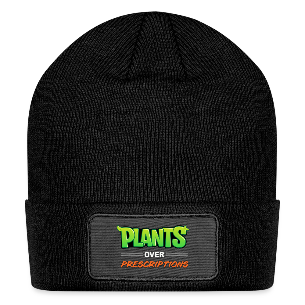 Plants Over Prescriptions Beanie - black