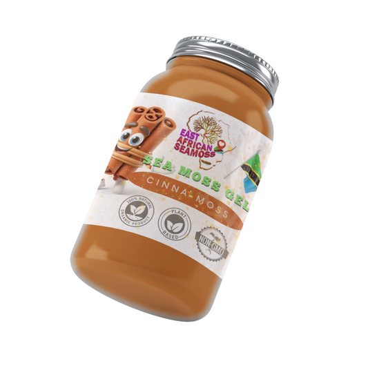 CINNA-MOSS East African Sea Moss Gel (flavored)