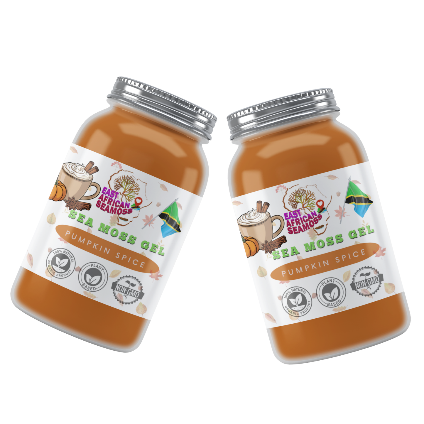 Pumpkin Spice East African Sea Moss Gel (flavored) LIMITED SUPPLY!