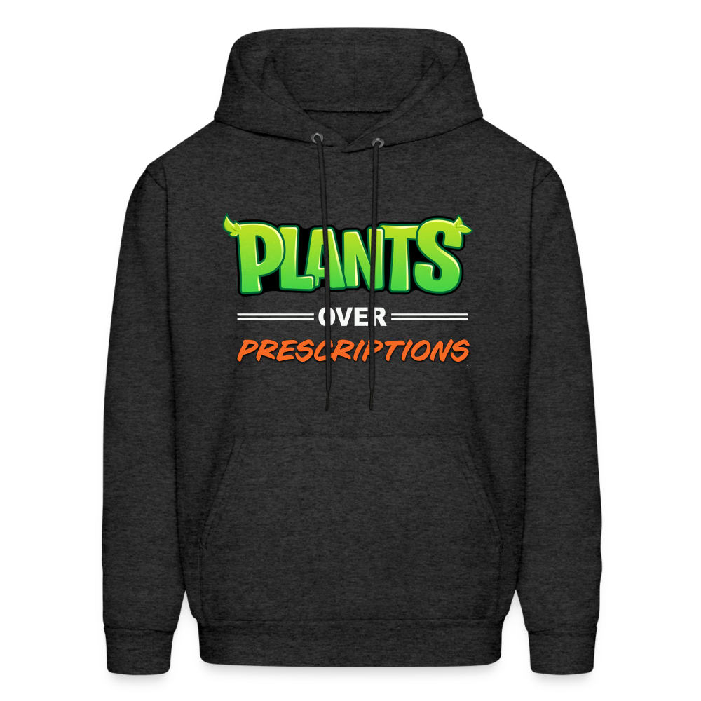 Plants Over Prescriptions Hoodie (unisex black) - charcoal grey