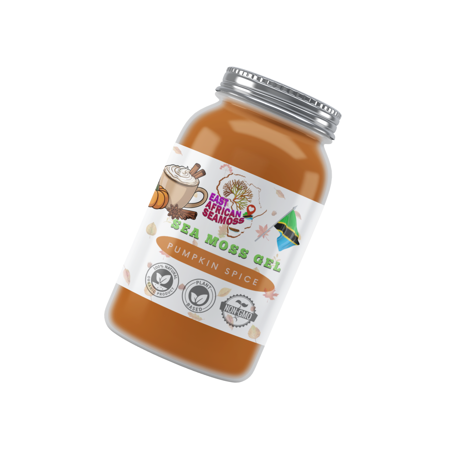 Pumpkin Spice East African Sea Moss Gel (flavored) LIMITED SUPPLY!