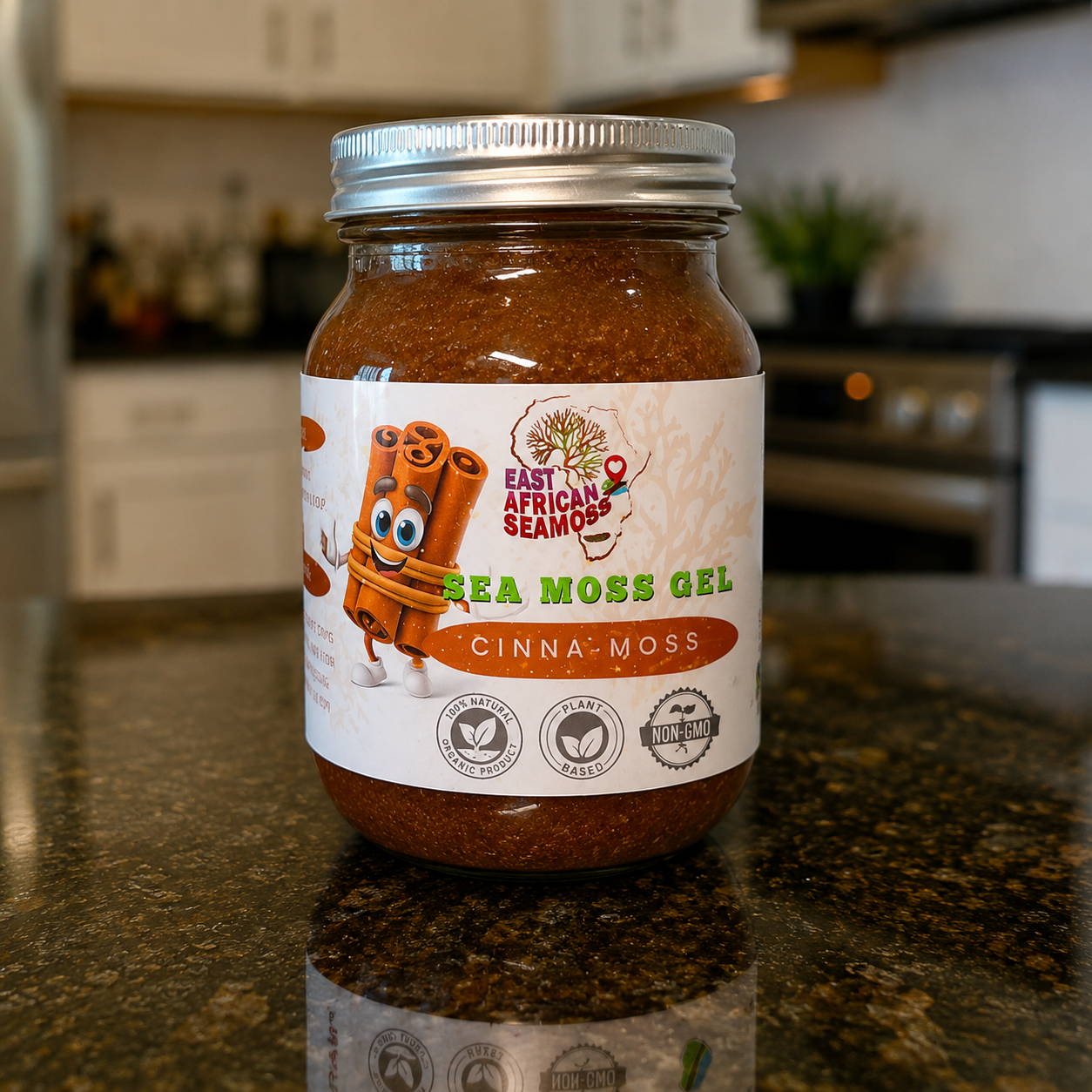 CINNA-MOSS East African Sea Moss Gel (flavored)